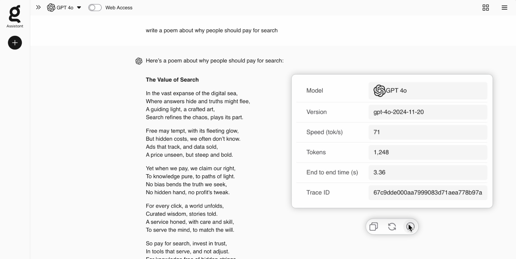 Assistant redesign preview